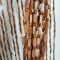 BEADFLOW – Decorative Bamboo Curtain for Windows, Cabinets & Aisles