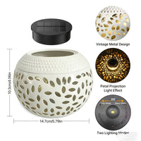 SOLARIS – Outdoor Solar Metal Table Lamp