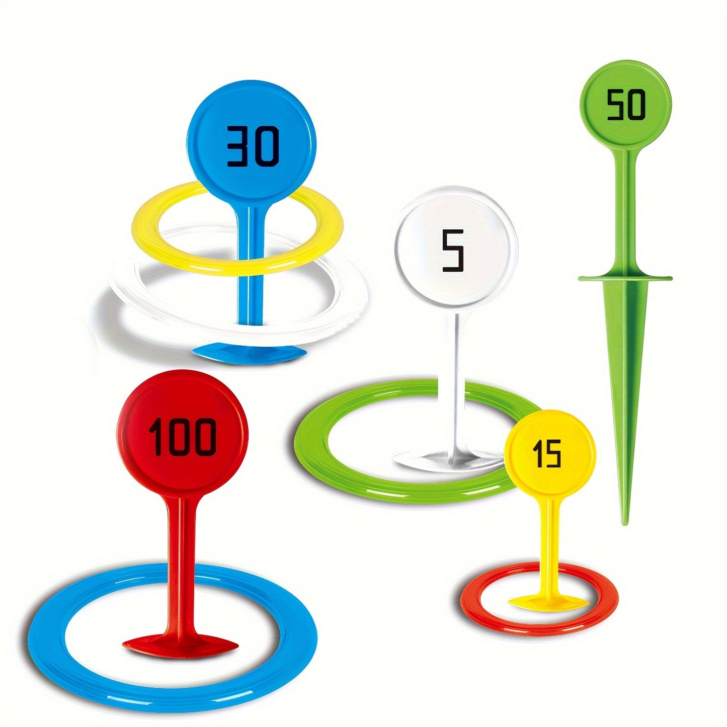 FUNNEST – Rainbow Toss Game for Kids & Adults Entertainment