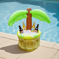 ISLECHILL – Inflatable Coconut Tree Beer Cooler for Tropical Parties and Beverage Cooling
