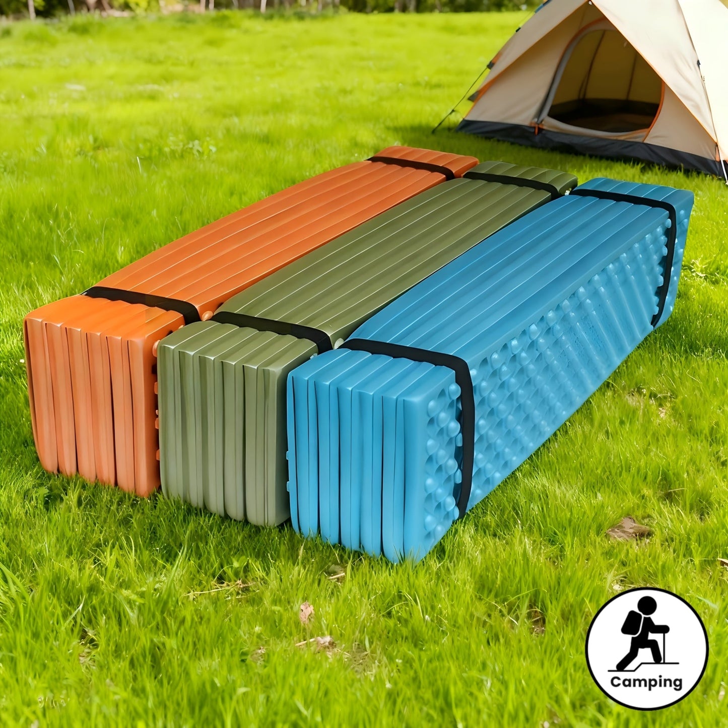 CAMPREST – Faltbare Camping-Schaumstoff-Schlafmatte