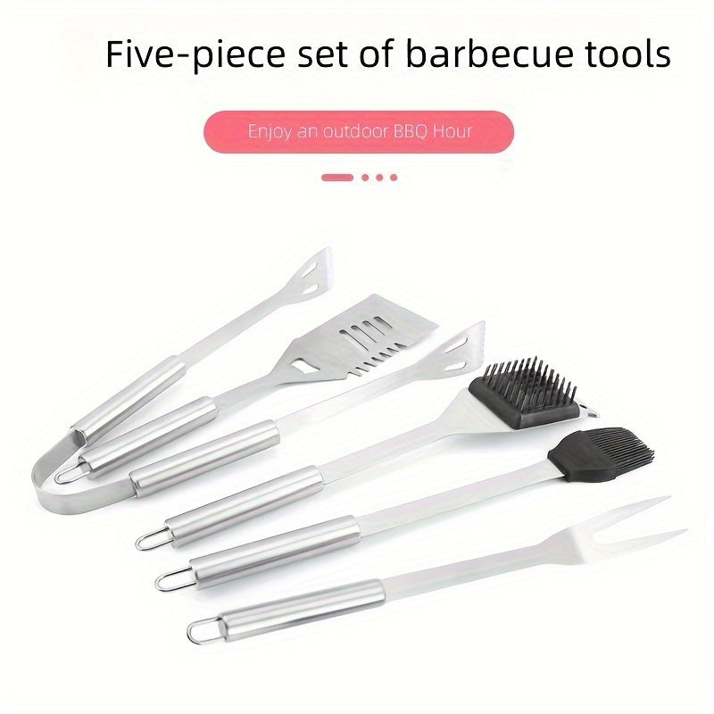 GRILLMASTER – Stainless Steel BBQ Tool Set with Carry Case