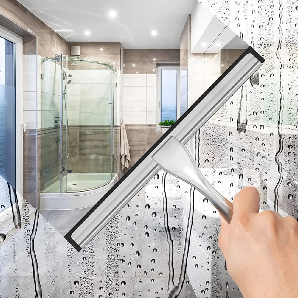 STEELWIPE – Stainless Steel Shower Squeegee Cleaner