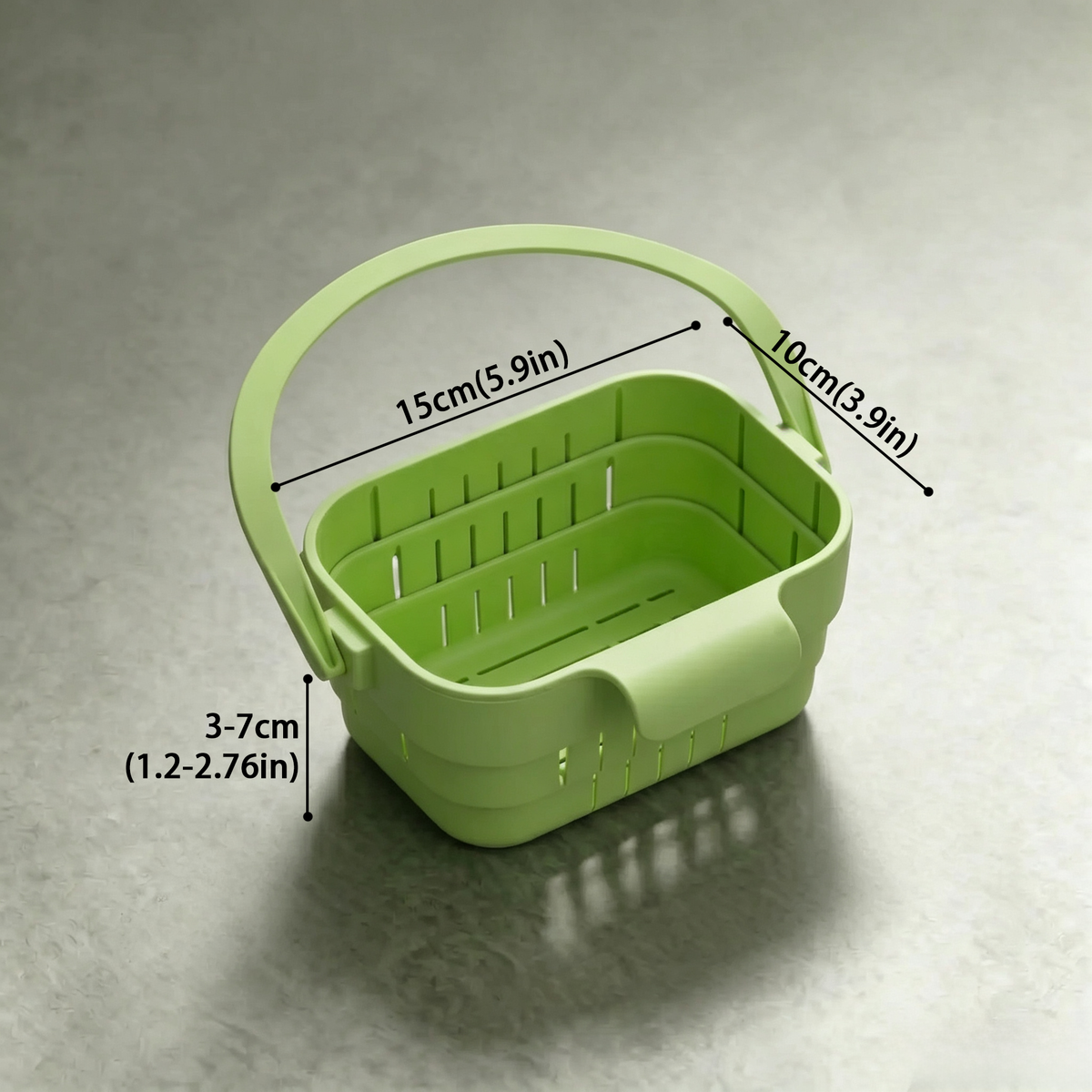 COLLADOCK – Retractable Hanging Colander for Tidy Sink-Side Organization