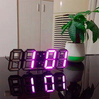 NEOTIMEA – 3D LED-vægur med fleksible visningsindstillinger