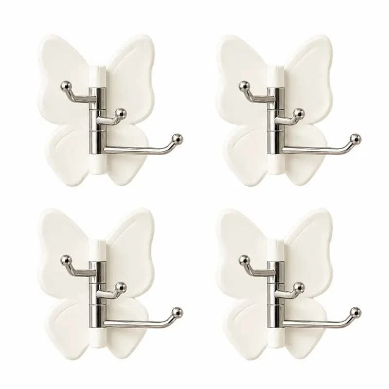 FLUTTERFIX – No-Drill Swivel Butterfly Hook for Easy Hanging
