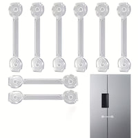 SECUREFLOW – Child Safety Cabinet Locks for Drawers & Refrigerators