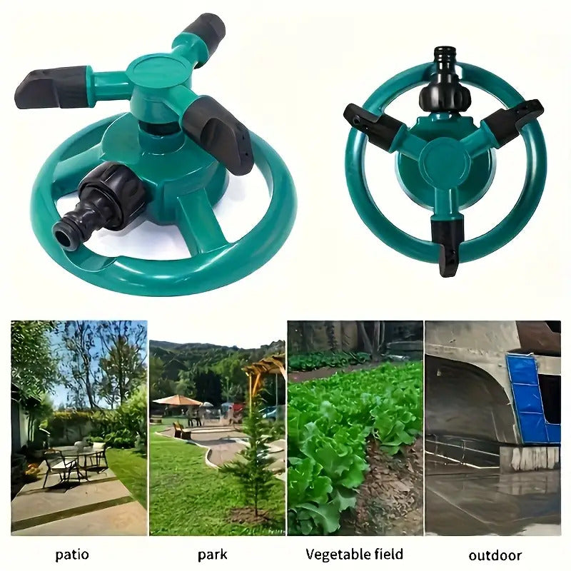 SPRINKLIVA – 360° Rotating Garden Sprinkler for Lawn Irrigation