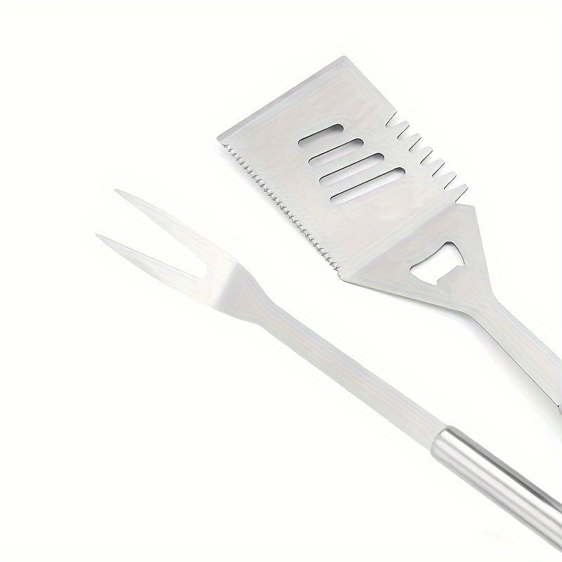 GRILLMASTER – Stainless Steel BBQ Tool Set with Carry Case
