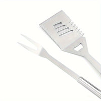 GRILLMASTER – Stainless Steel BBQ Tool Set with Carry Case