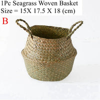 EARTHWEAVE – Seagrass Woven Storage Basket