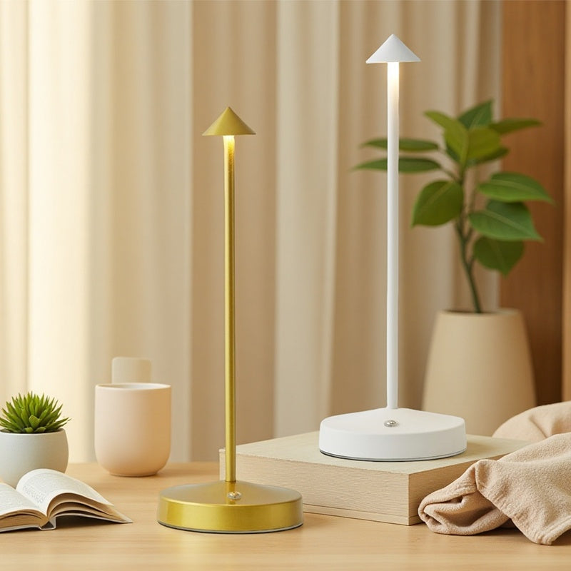LUMIORA – Rechargeable Wireless LED Atmosphere Desk Lamp with Touch Control