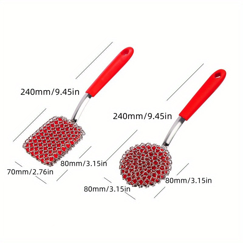 CHAINFLOW – Stainless Steel Grill Scrubber Bristle-Free Design