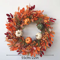 FALLBELLE – Pumpkin Wreath for Graceful Seasonal Charm