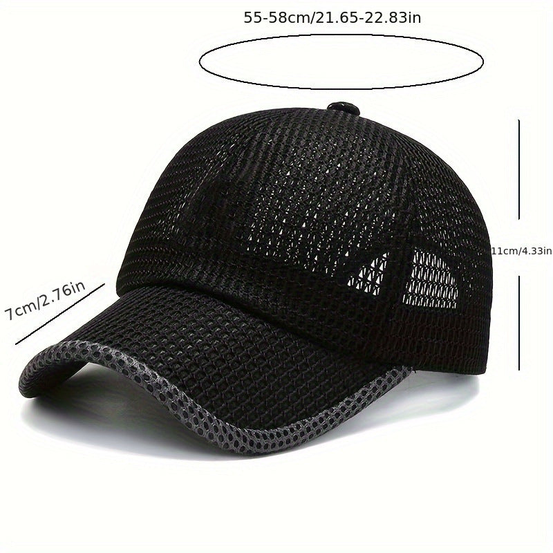 AEROMESH – Breathable Mesh Baseball Caps for Outdoor Sun Protection