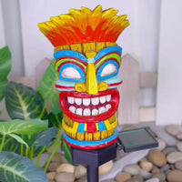TIKIGLOW – Solar Tropical Tiki LED Garden Stake Light