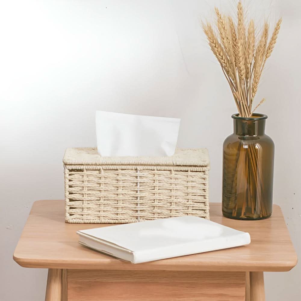 TISSBASKORA – Dispenser decorativo per fazzoletti, per un accogliente arredamento del soggiorno