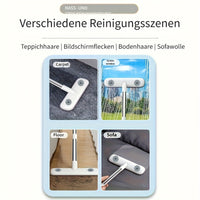 GLASSTEL – Retractable Magic Window Cleaning Brush with Pet Hair Removal Function