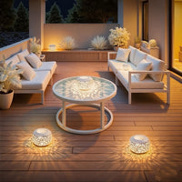 SOLARIS – Outdoor Solar Metal Table Lamp