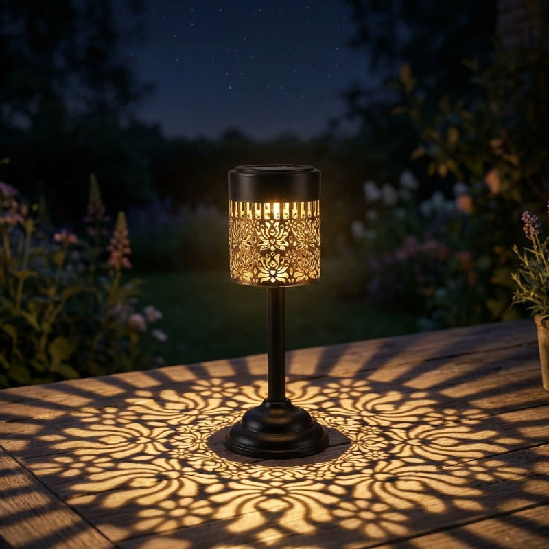PEONIA – Solar-Powered Peony Flower Outdoor LED Garden Lamp