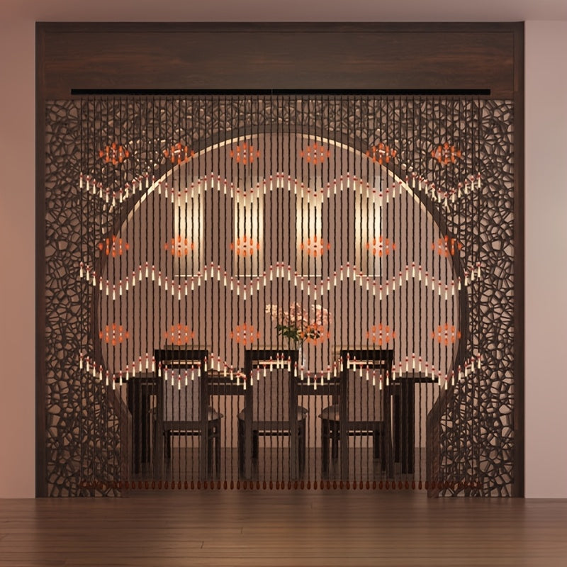 DECONEST – Bamboo Hanging Curtain for Cabinets & Aisle Decoration