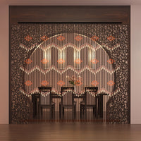 DECONEST – Bamboo Hanging Curtain for Cabinets & Aisle Decoration