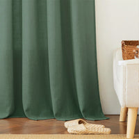 LINVIA – Flax Linen Sheer Curtains for Soft Light Filtering and Privacy Drapery
