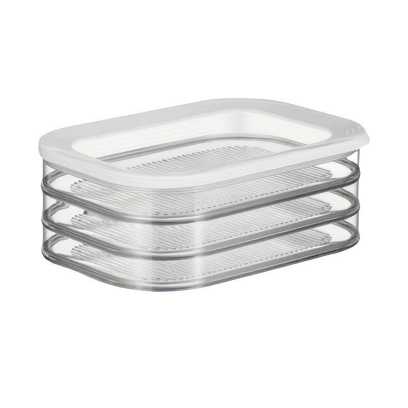 STACKNEST – Stackable Food Storage Containers for Refrigerator and Freezer Organization