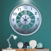Ironvale Silent Round Iron Wall Clock