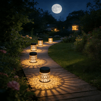 LOTUSLUX – Solar Outdoor Lotus Projection Table Lamp
