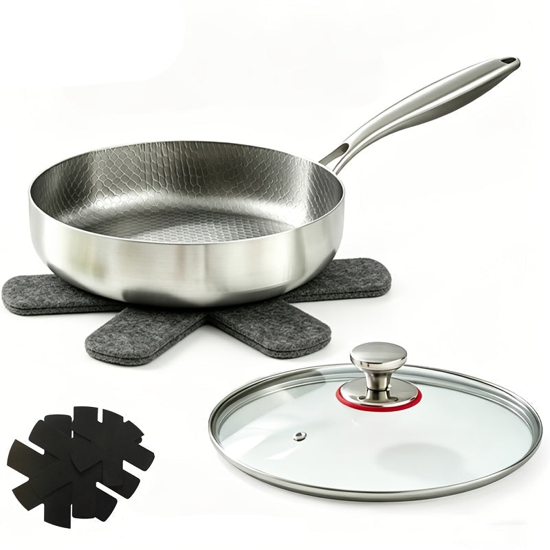KITCHENLIVA – Durable Frying Pan for Induction & Gas Stoves