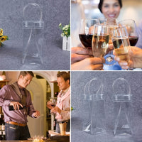 CHILLTOTE – Portable PVC Wine Cooler Bag for Elegant Beverage Carrying and Party Display