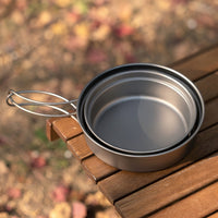 HIKENEST – Rustproof Stainless Steel Cookware for Hiking & Picnics