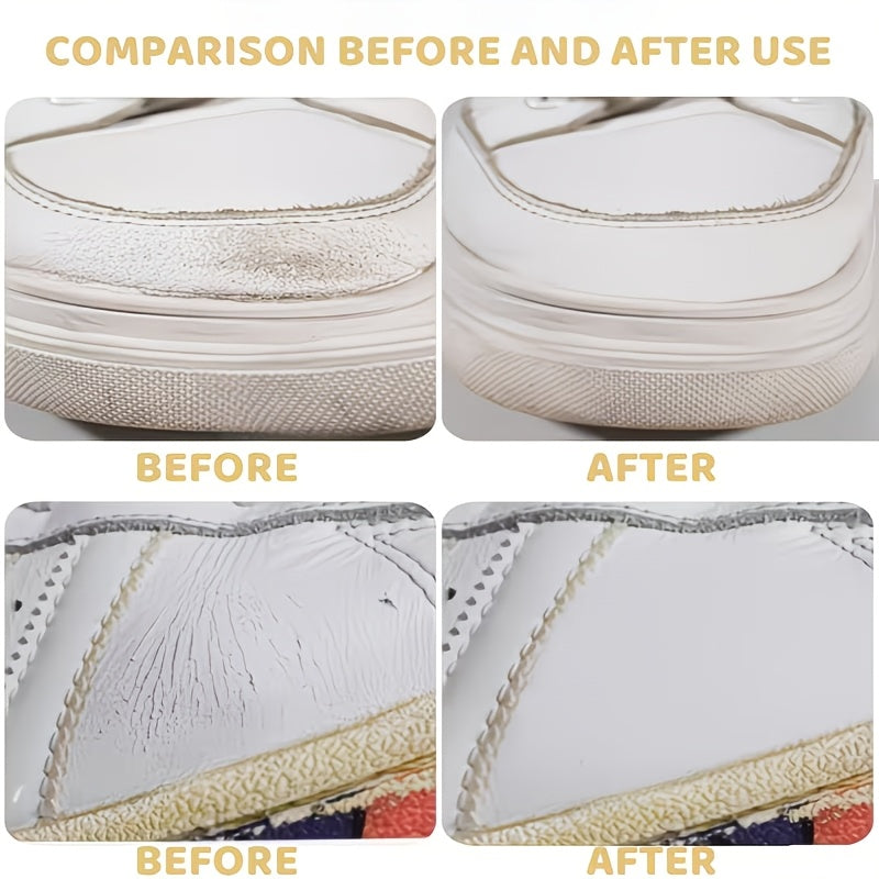 EDGELIVA – White Leather Edge Filler Repair Cream with Brush