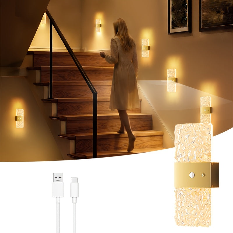 LUMIGLOW Rechargeable LED Motion Sensor Lamp