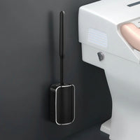 LUXCLEANSE – Wall Mounted Quick Dry Toilet Brush Set