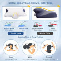 CERVICLOUD – Memory Foam Cervical Neck Pillow