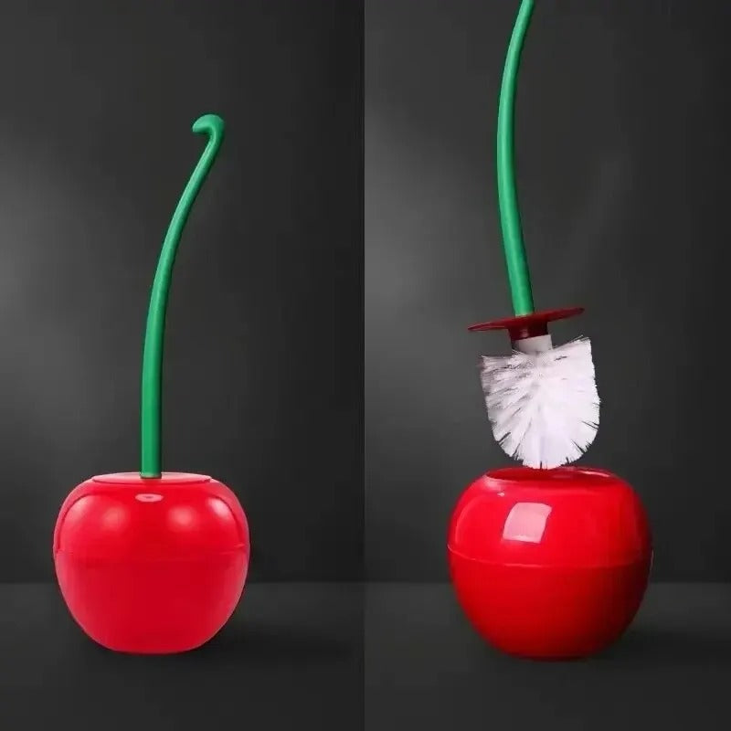 CHERRICLEAN – Cherry Shape Toilet Brush Holder Set