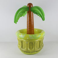 ISLECHILL – Inflatable Coconut Tree Beer Cooler for Tropical Parties and Beverage Cooling
