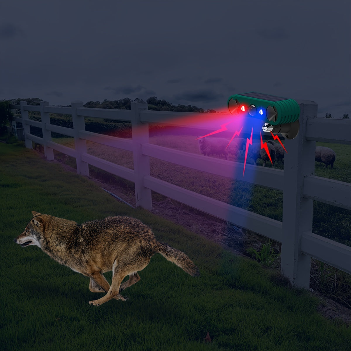 DEFENDERVAULT – Motion Detection Pest Repellent for Gardens
