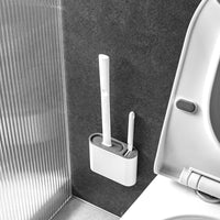 FLATFLEX – Silicone Flat Head Toilet Brush Set