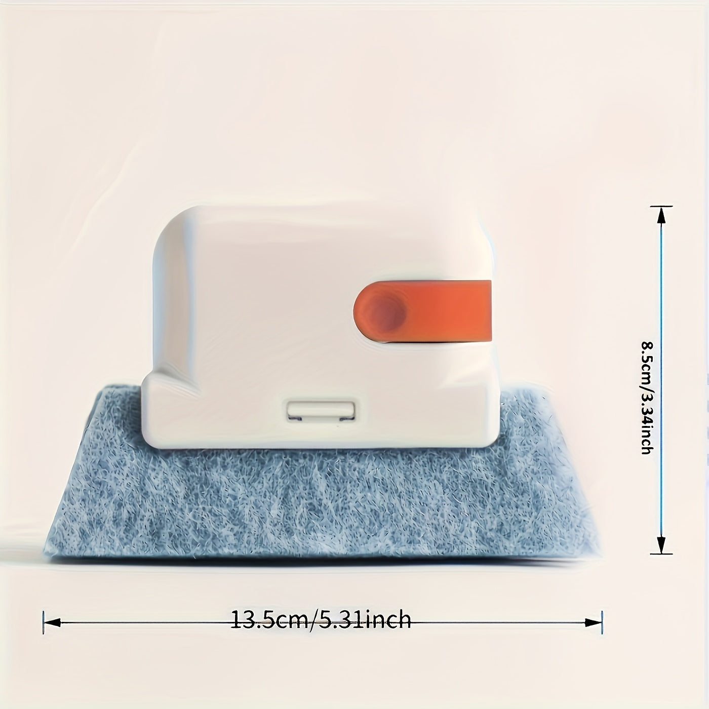 CREVICLEAN – Handheld Multi-Surface Cleaning Brush with Grooves & Crevice Tool