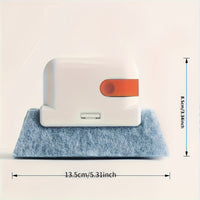 CREVICLEAN – Handheld Multi-Surface Cleaning Brush with Grooves & Crevice Tool