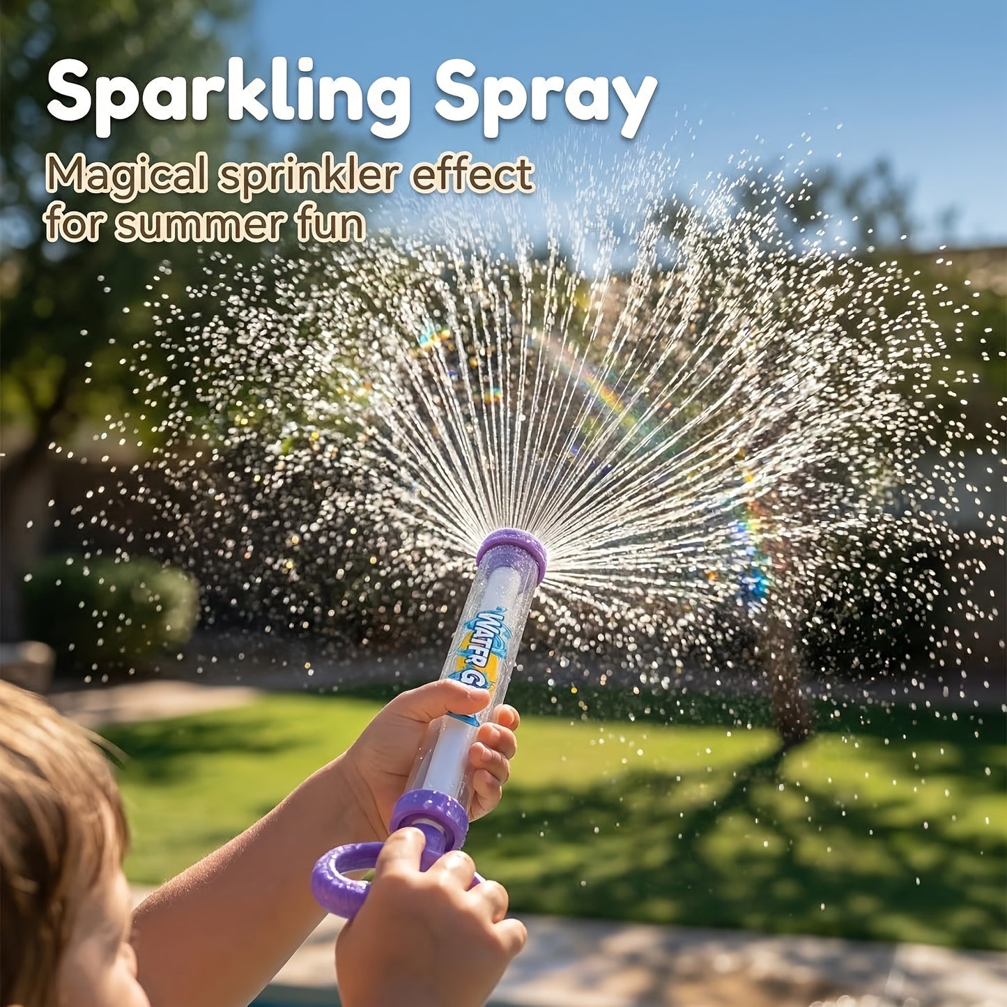 OUTDOORFLOW – Pull-Out Water Spray Toy for Backyard Cooling Fun