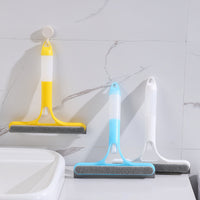 GLASSMATE – 3-in-1 Window & Mirror Scraper with Removable Microfiber Cloth