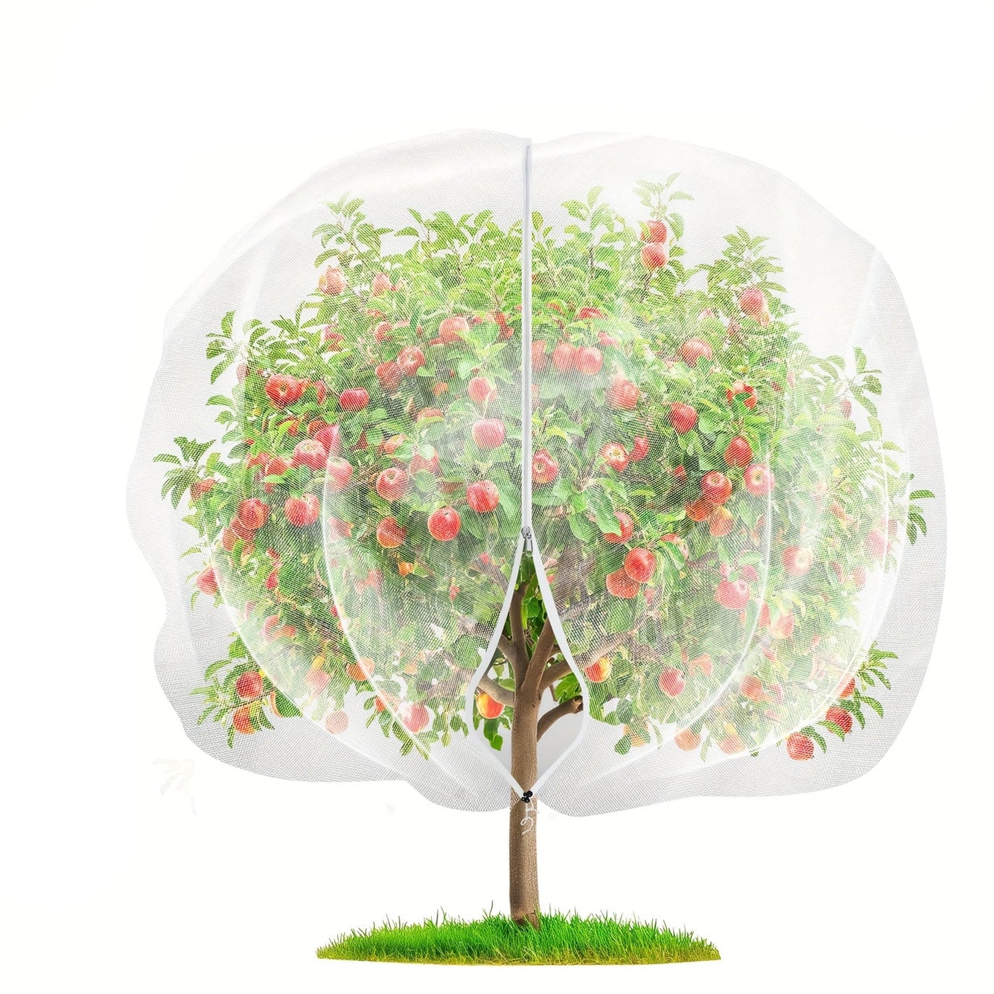 ORCHARDLIVA – Protective Garden Net with Secure Drawstring Design