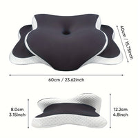 COOLFLOW – Neck Support Pillow for Comfortable Back Sleeping