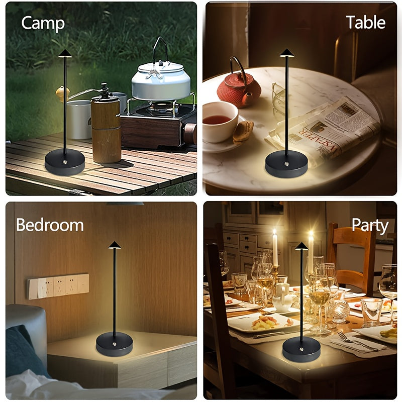LUMIORA – Rechargeable Wireless LED Atmosphere Desk Lamp with Touch Control