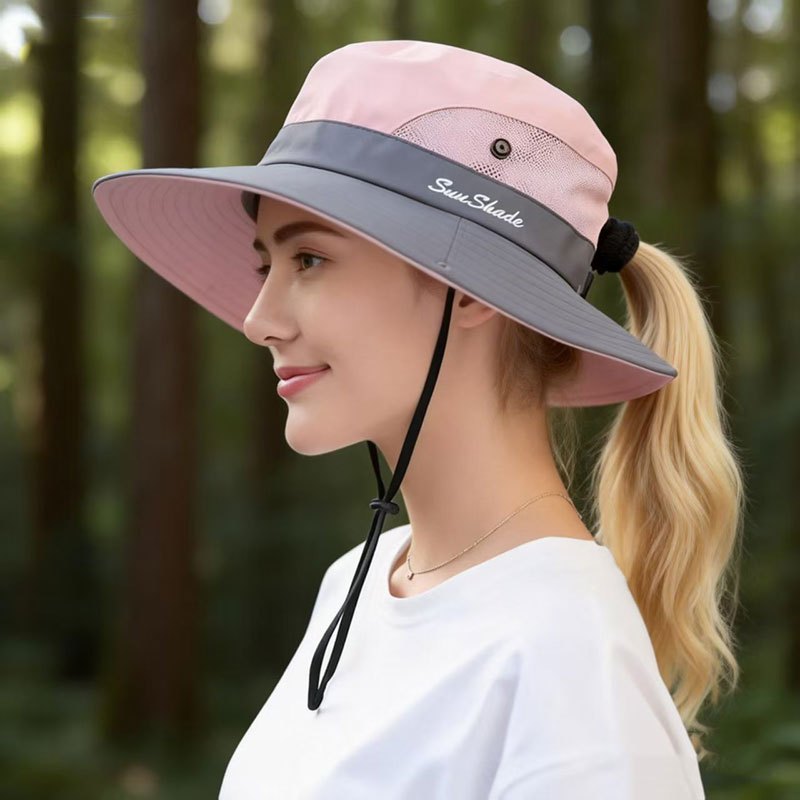 SHADETREK – Wide Brim Outdoor Hat Breathable Mesh Design