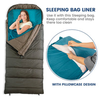 TREKREST – Ultraleichter Schlafsack-Innensack